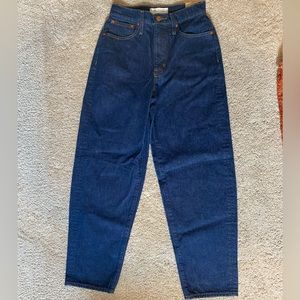 Madewell Balloon Jean SIZE 24 NWT
